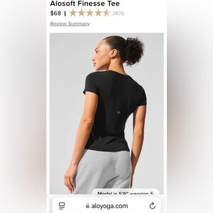 2 x Alosoft Finesse Tee